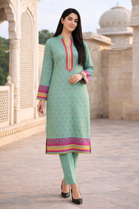 Pista Color Elegant Printed Daily Wear