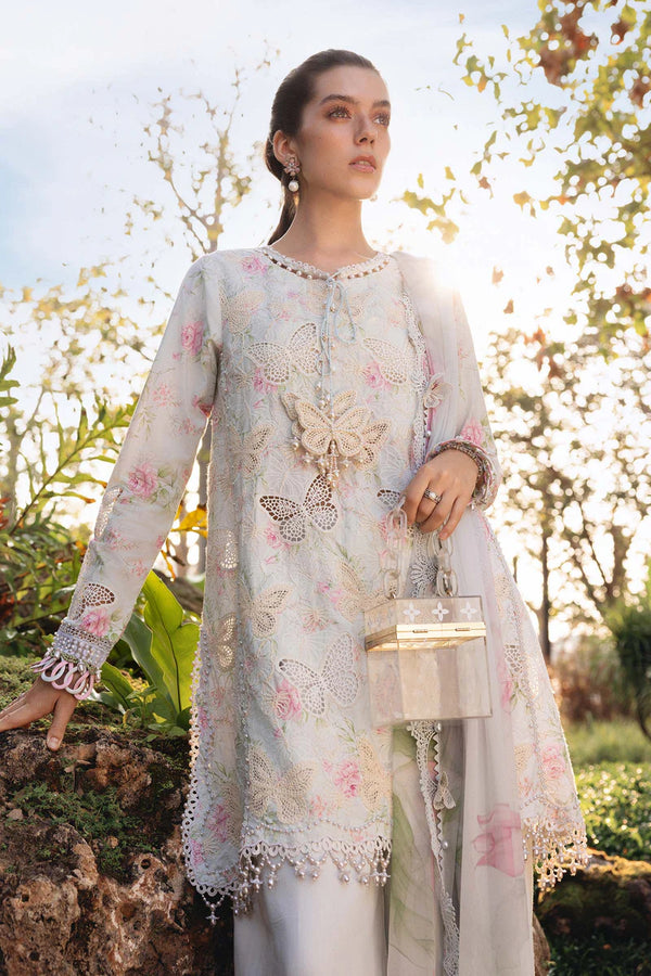 3 Piece Embroidered Lawn Suit